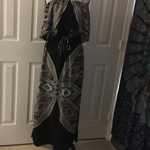 Strapless Tribal Maxi